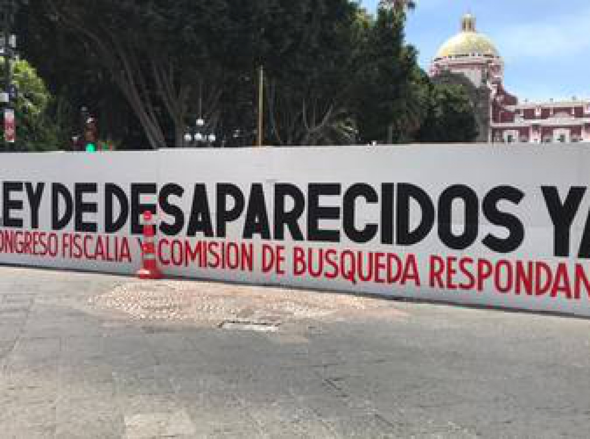 La Ley de Desaparecidos se aprobará en Puebla antes del 30 de agosto: Barbosa